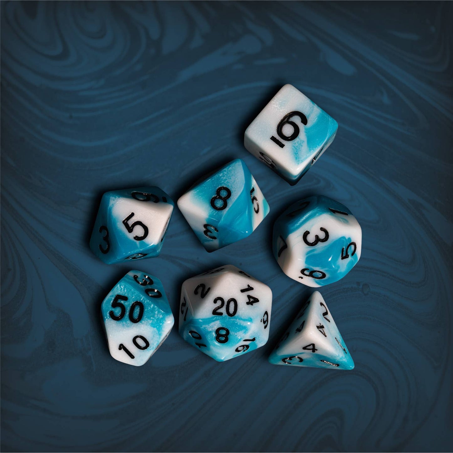 Wizard 7-Polyhedral Dice