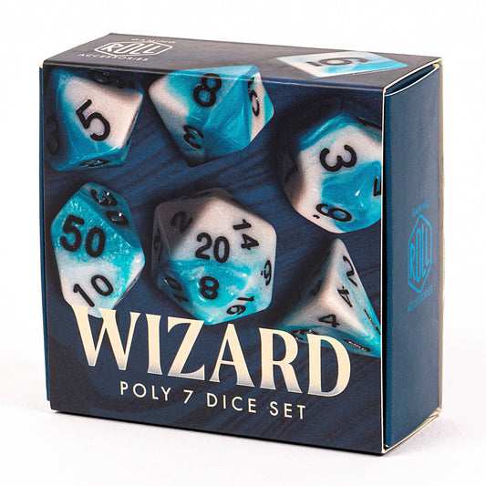 Wizard 7-Polyhedral Dice