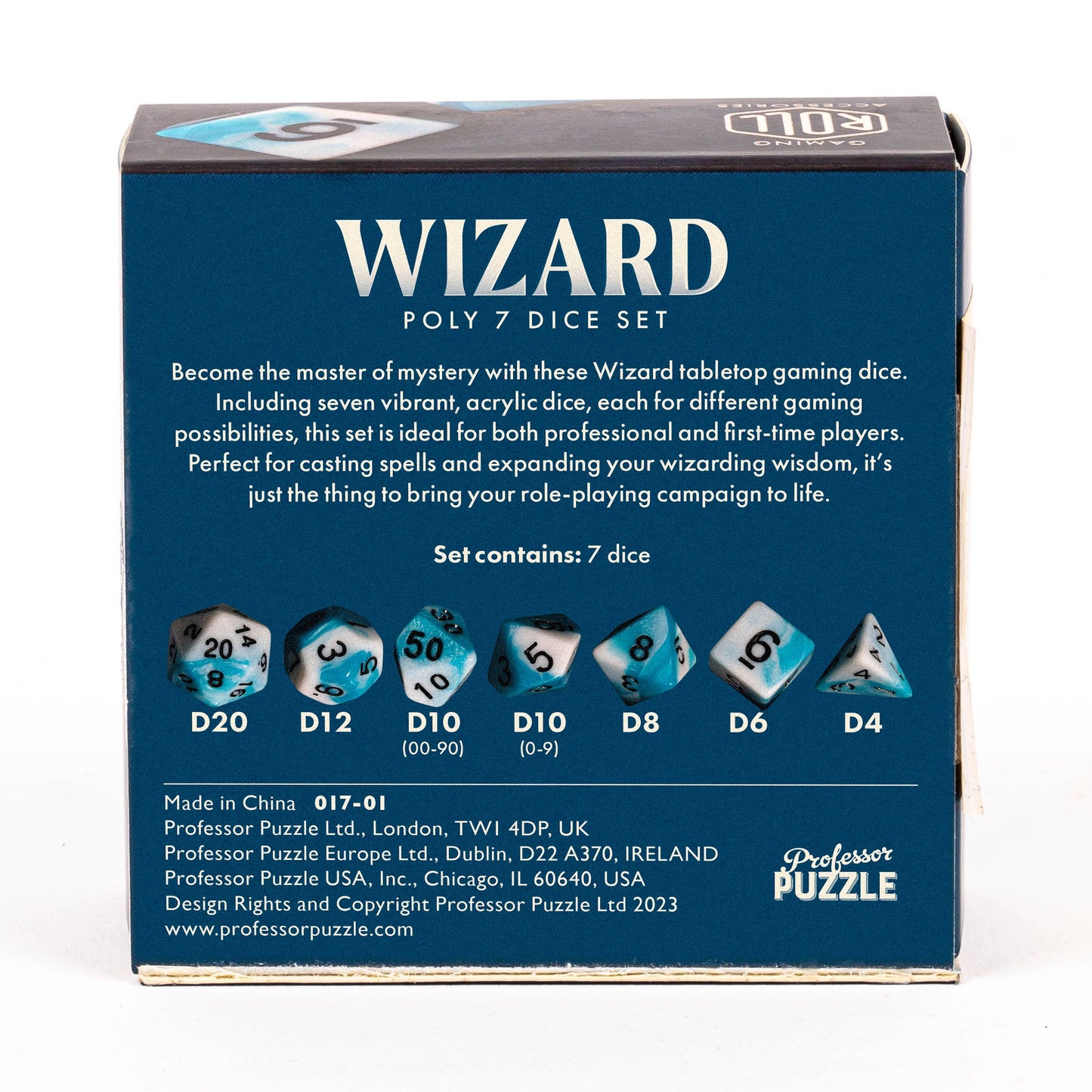 Wizard 7-Polyhedral Dice