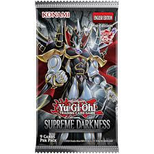 Yu-Gi-Oh! - Supreme Darkness - 1st Edition, 25th Quarter Century. Booster Pack x 1