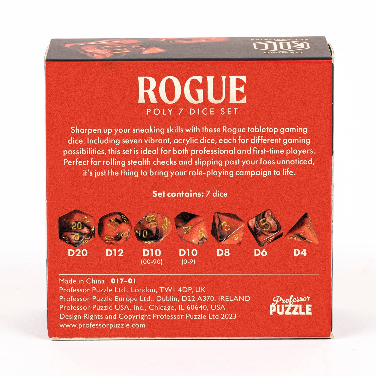 Rogue 7-Polyhedral Dice