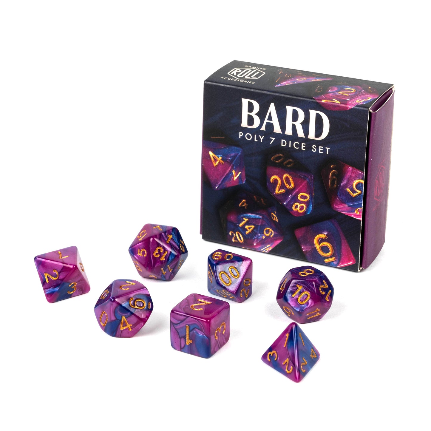 Bard 7-Polyhedral Dice