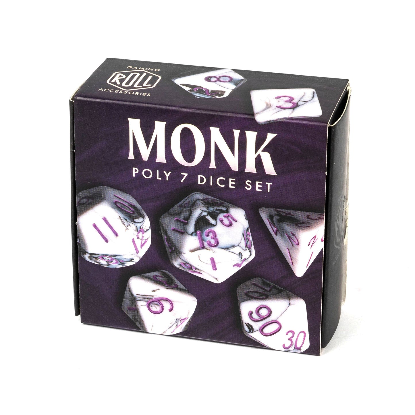 Monk 7-Polyhedral Dice