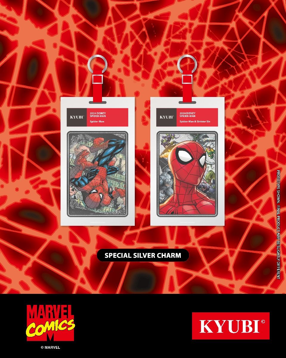 KYUBI Spider-man Mystery Charm Case (1 Blind box)