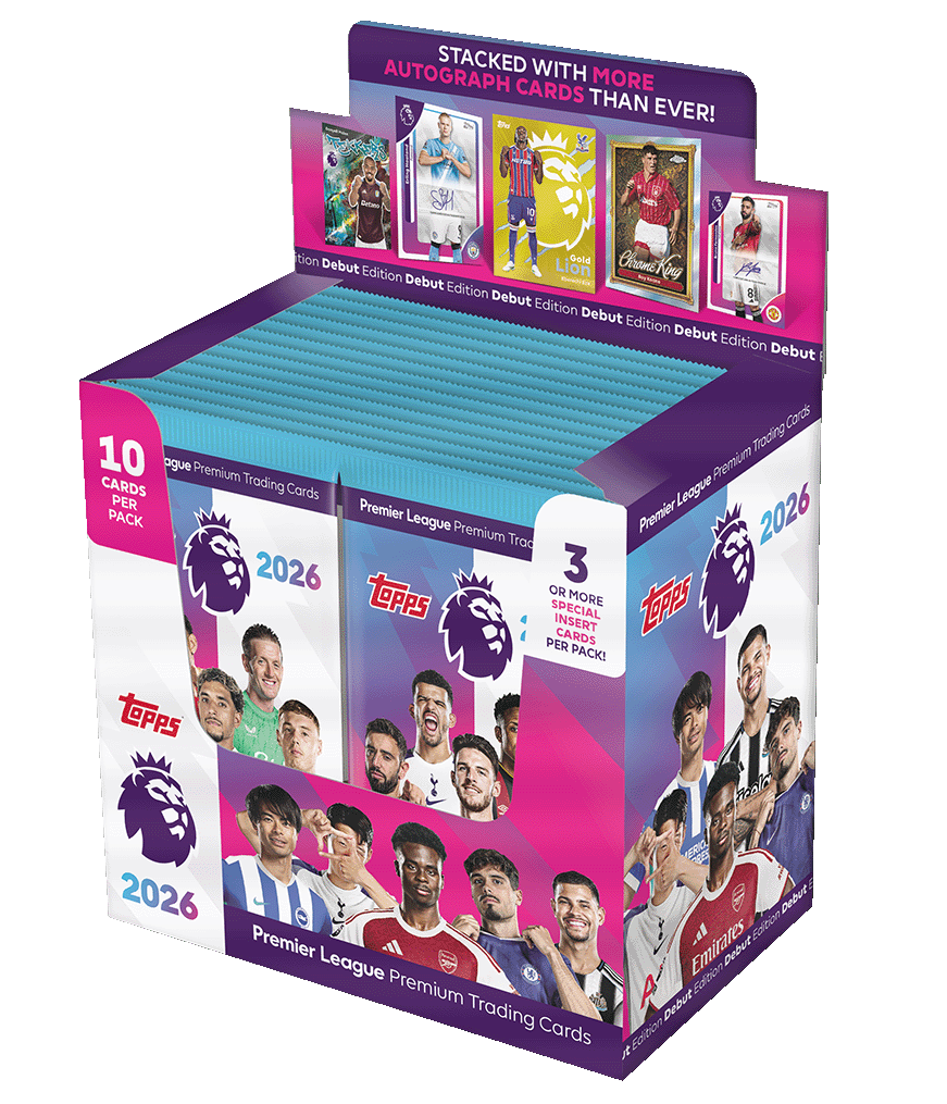 Topps - Premier League, 2026 - Debut Edition - Booster Pack x 1.