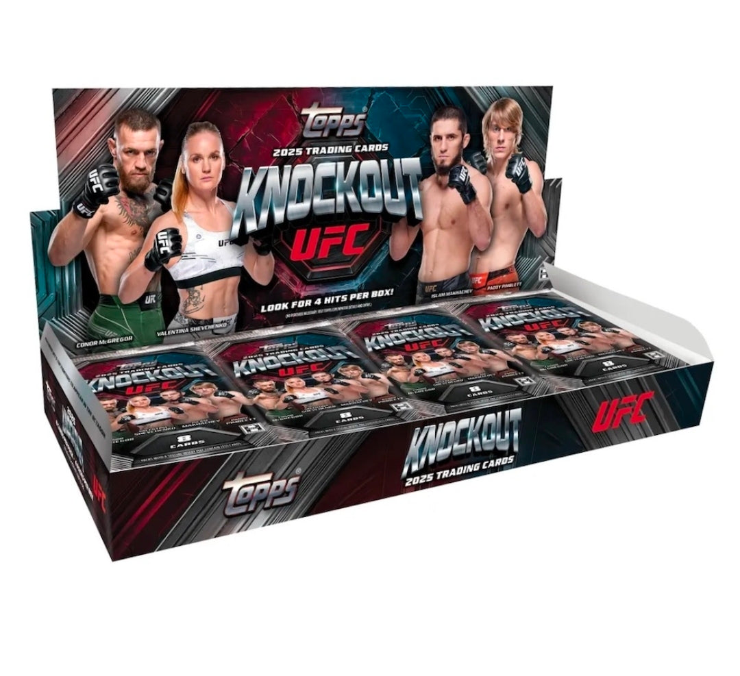 2025 Topps Knockout UFC - PRE ORDER 17/10/2025