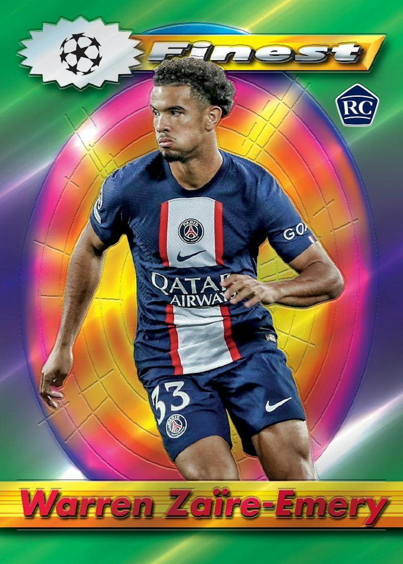 Topps Finest - 2022/23, Flashbacks, UEFA Club Competitions Soccer - Hobby Box.