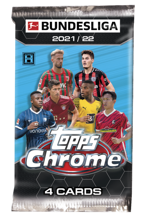 2021/22 Topps Chrome Bundesliga Soccer Hobby Box