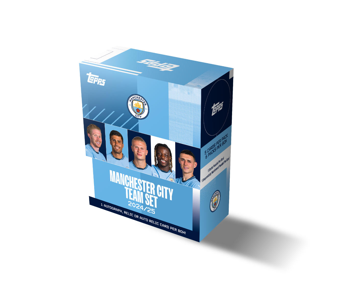 2024/25 TOPPS MANCHESTER CITY TEAM SET