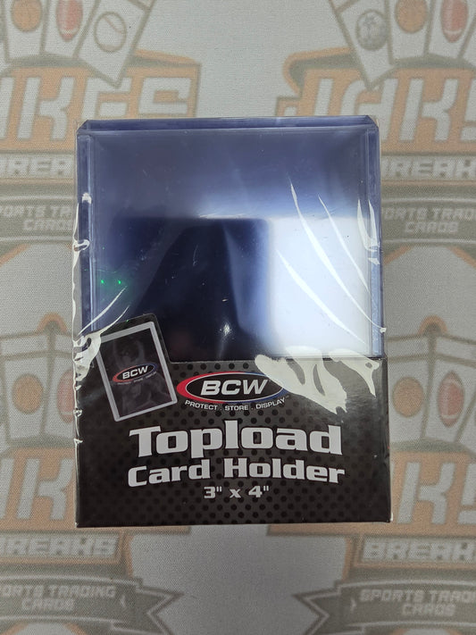 BCW Topload Card Holder 35PT 3"x4"