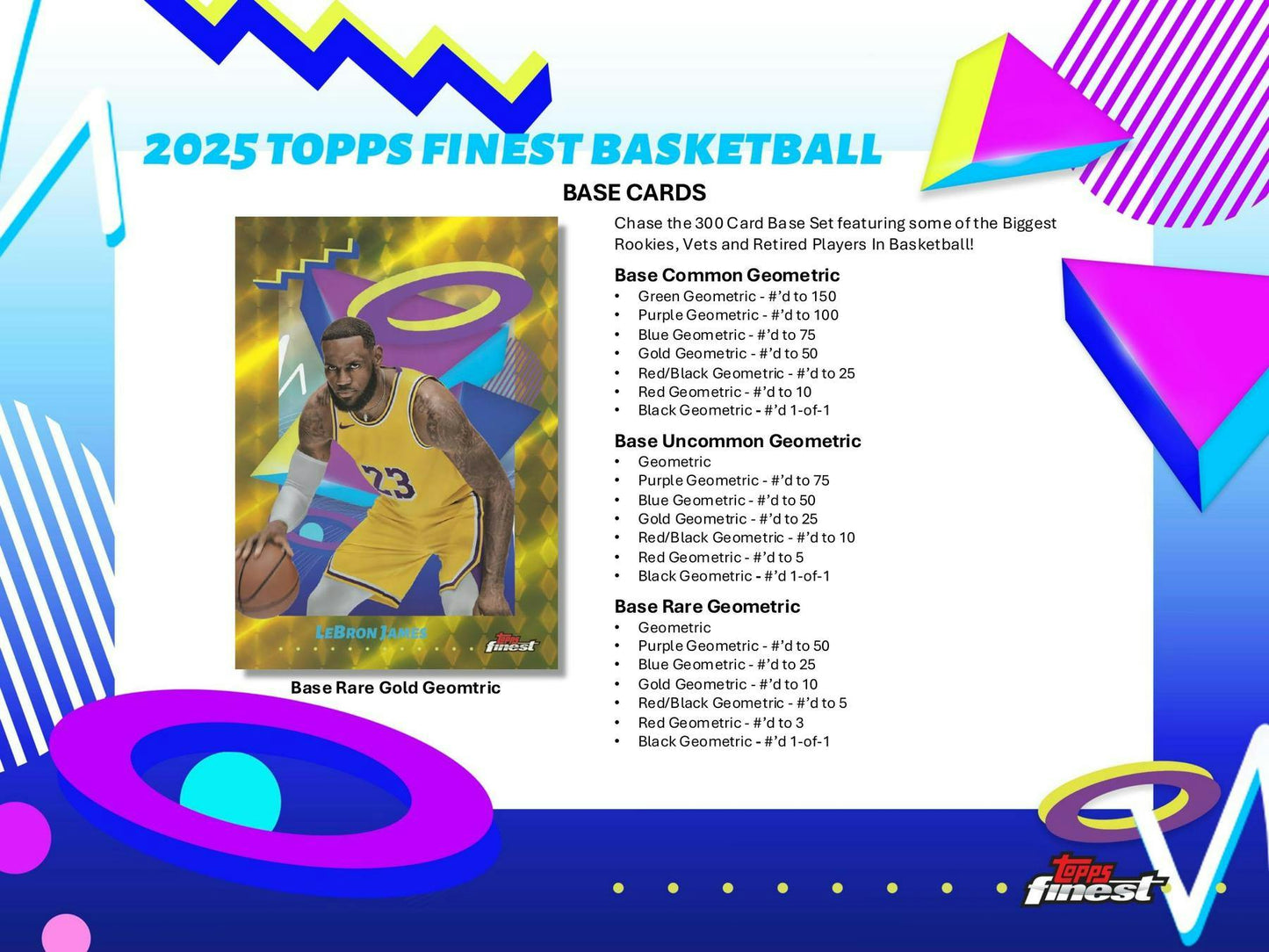 Topps Finest - 2024/25, Basketball - Breaker Delight Box.