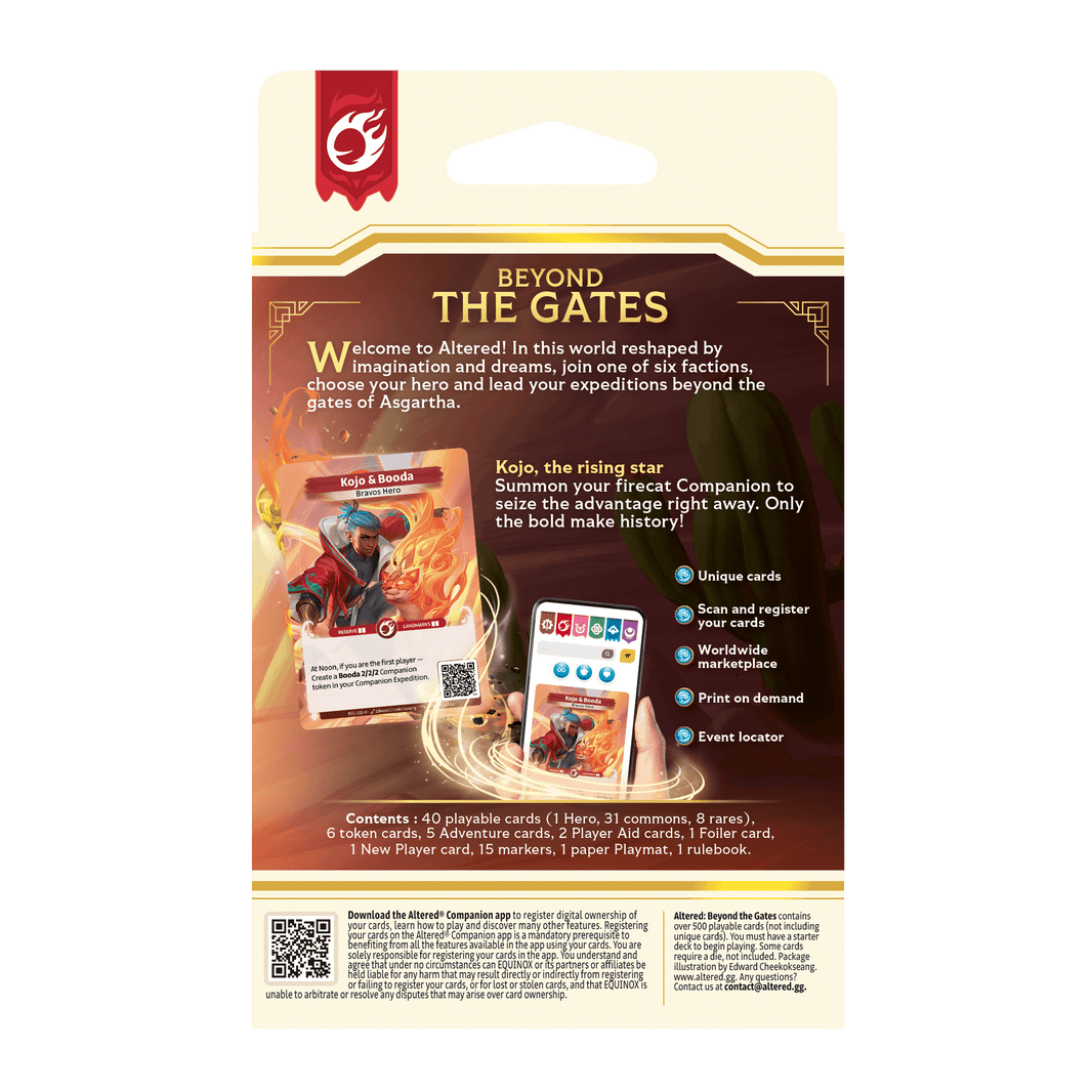 Altered: Beyond the Gates - Bravos Starter Deck.