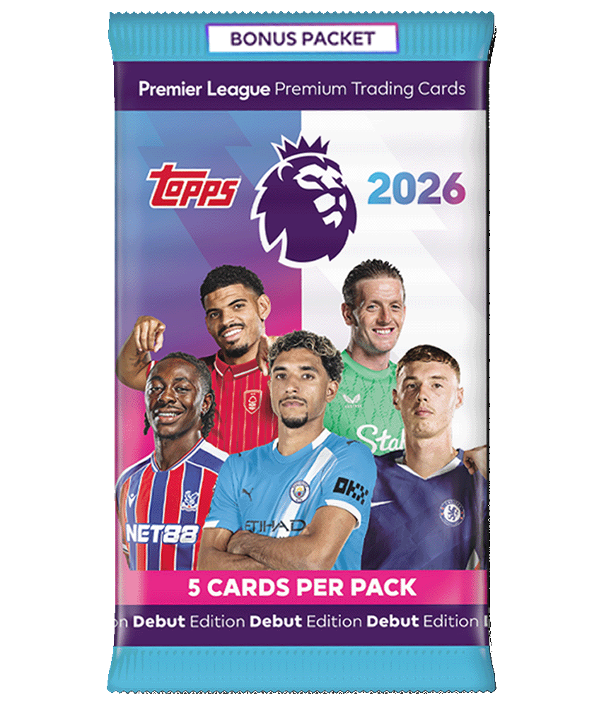 Topps - Premier League, 2026 - Debut Edition - Booster Pack x 1.