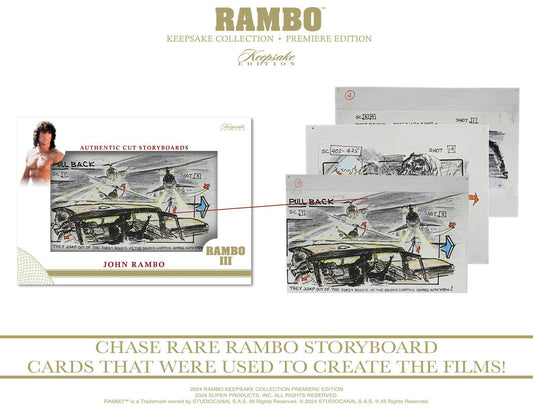 Keepsake Rambo Collection Premiere Edition Hobby Box (Super Break 2024)