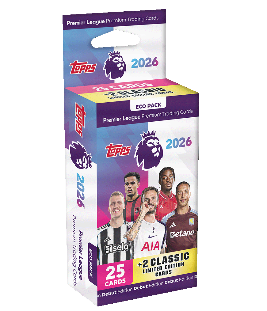 Topps - Premier League, 2026 - Debut Edition - Eco Pack.