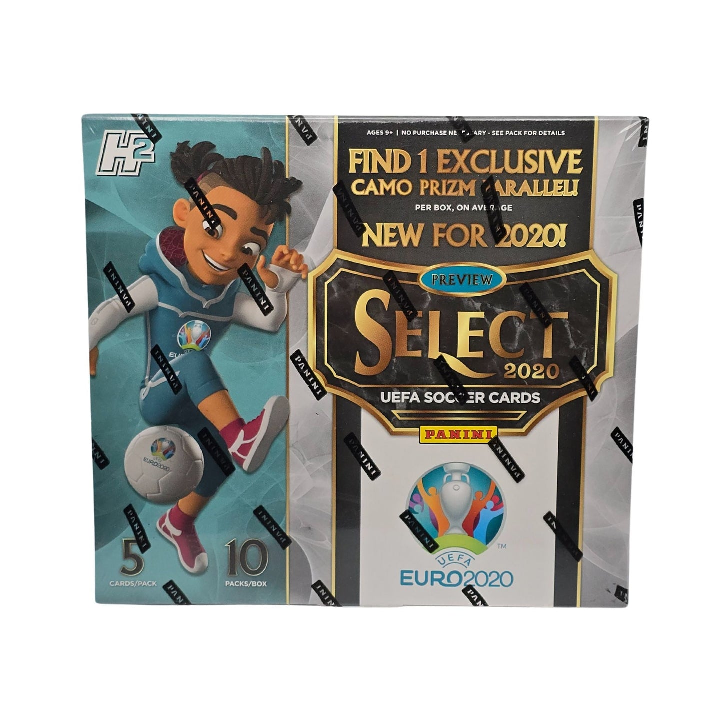 2019/20 Panini Select UEFA Euro Soccer Hobby H2