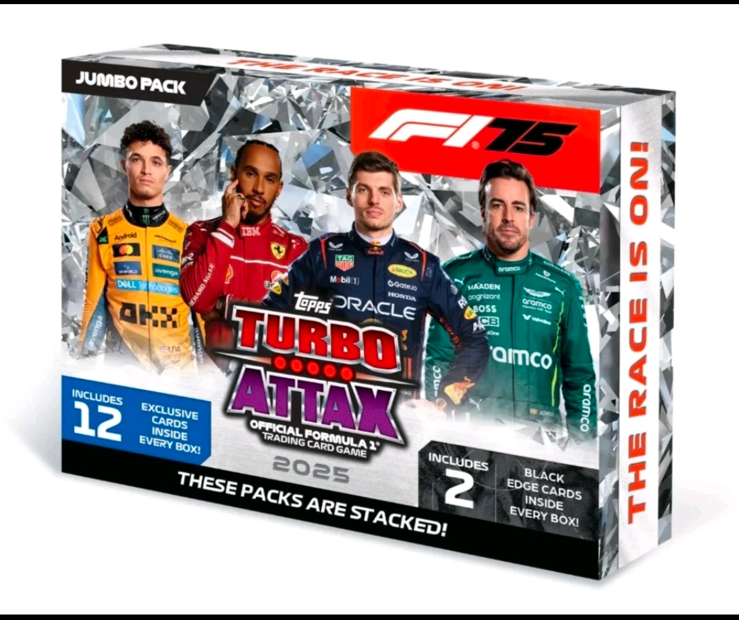 Topps - 2025, India F1 Turbo Attax - Jumbo Box.