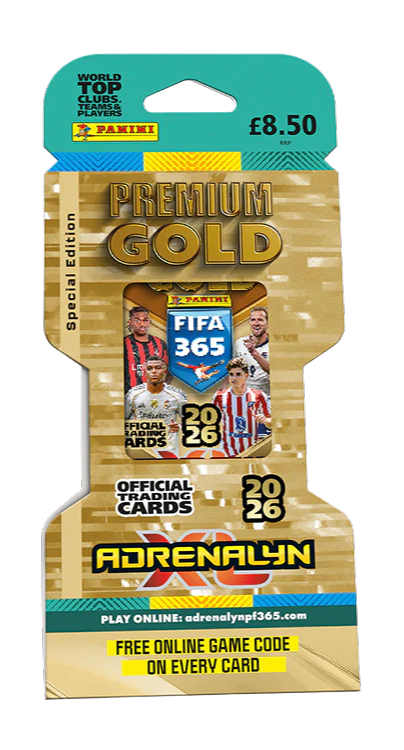Panini - 2025-26, Fifa 365 Adrenalyn XL - Premium Gold Pack x 1.