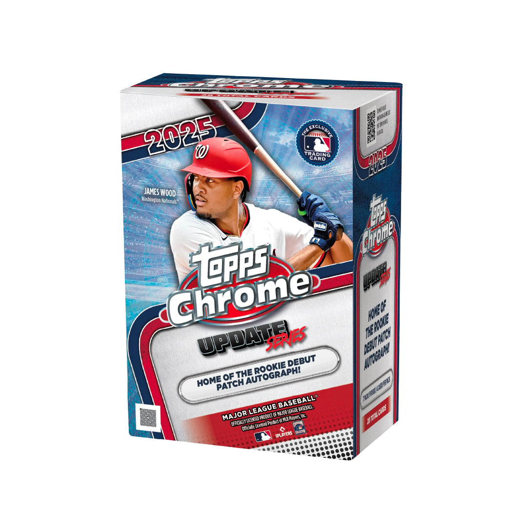 PRE ORDER - Topps Chrome Baseball Update Series 2025 Value Box
