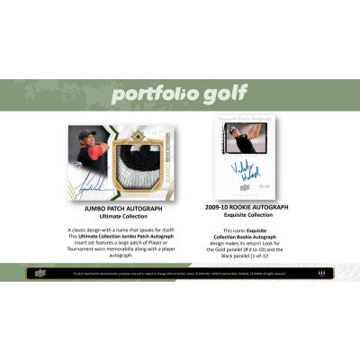 2024 Upper Deck SP Game Used Golf Hobby