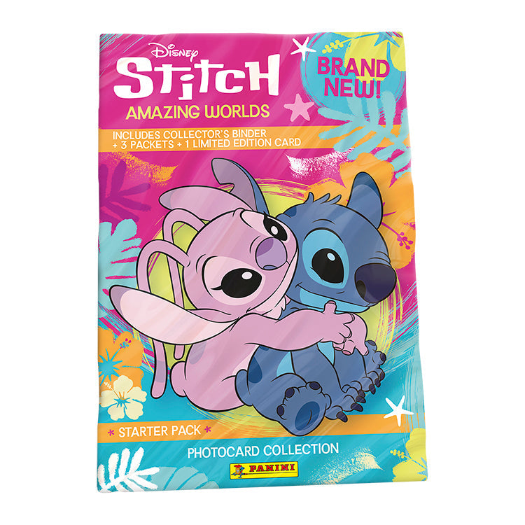 Panini - Stitch - Amazing Worlds - Starter Pack.