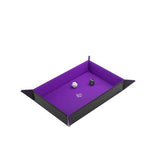 Gamegenic - Magnetic Dice Tray Rectangular: Black/Purple