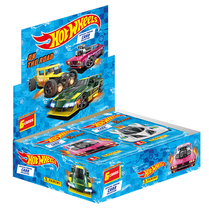 Hot Wheels On The Road Trading Card Collection - 1 x Pack