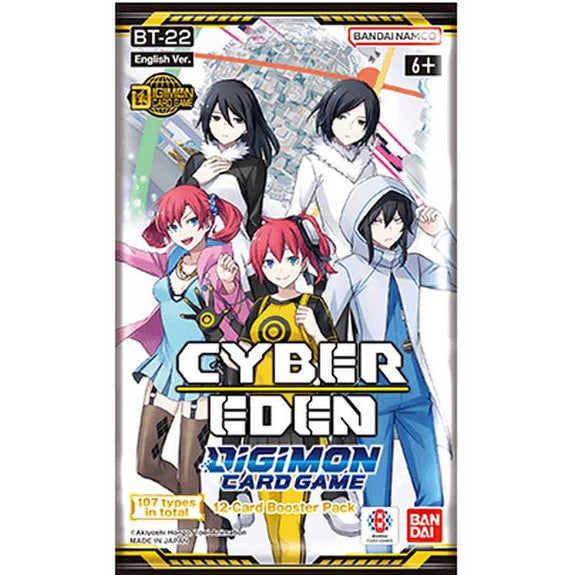 Digimon - Cyber Eden - Booster Pack x 1.