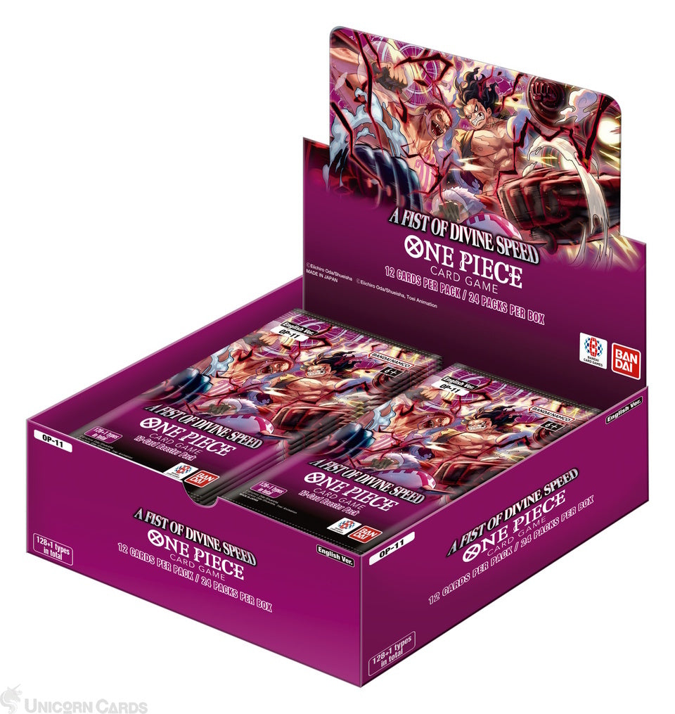 Piece Card - A Fist of Divine Speed - Booster Box x 1