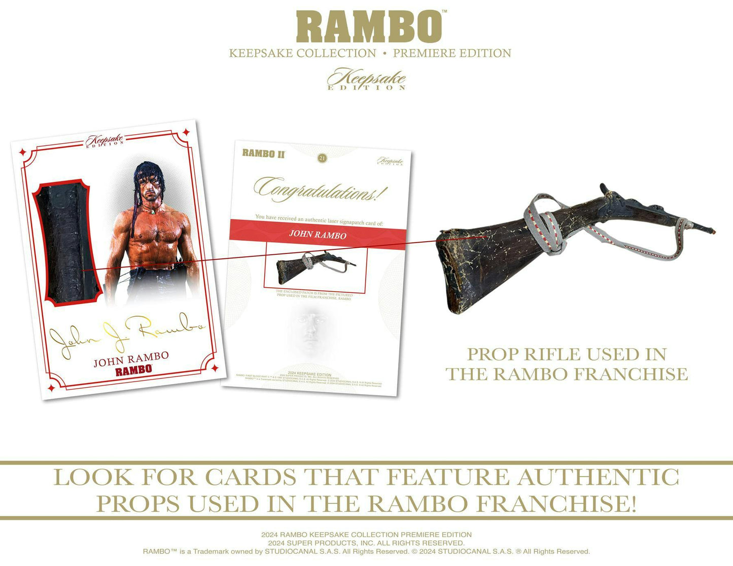 Keepsake Rambo Collection Premiere Edition Hobby Box (Super Break 2024)