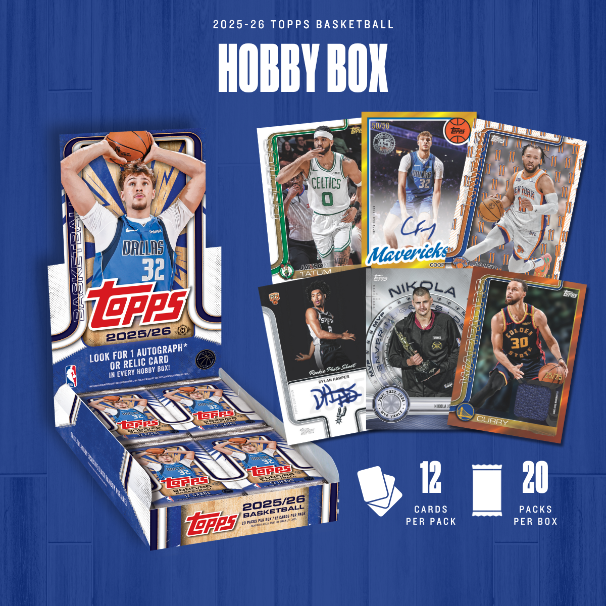 Topps Basketball Hobby Box 2025/26 - (Pre-Order 23/10/25)