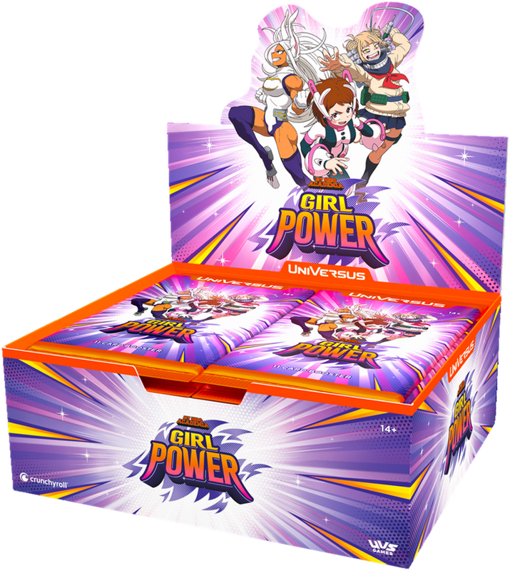 MY HERO ACADEMIA CCG GIRL POWER DISPLAY BOOSTER 1 x PACK
