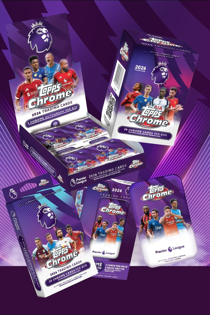 NEW TOPPS PREMIER LEAGUE CHROME