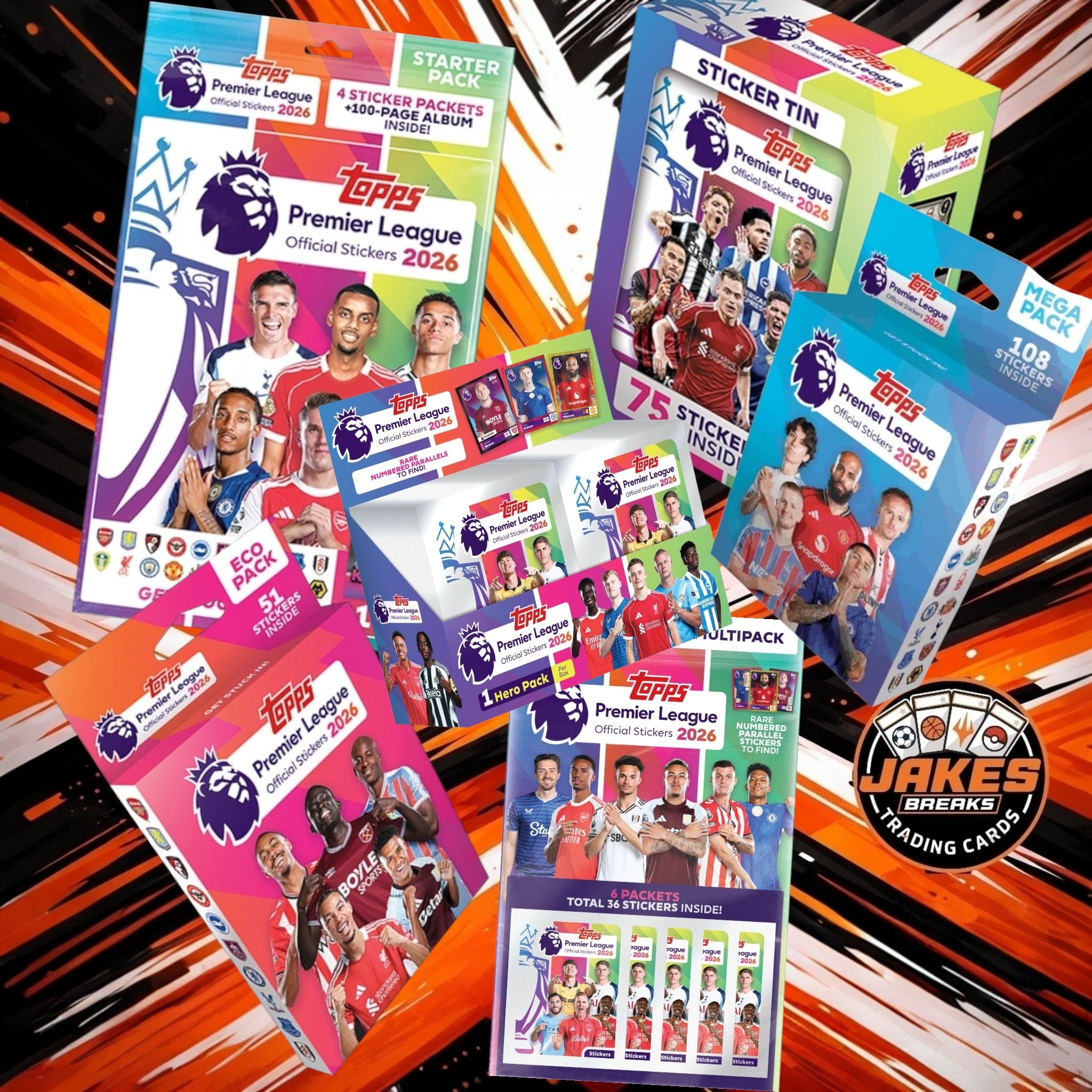 TOPPS PREMIER LEAGUE STICKER COLLECTION 2026