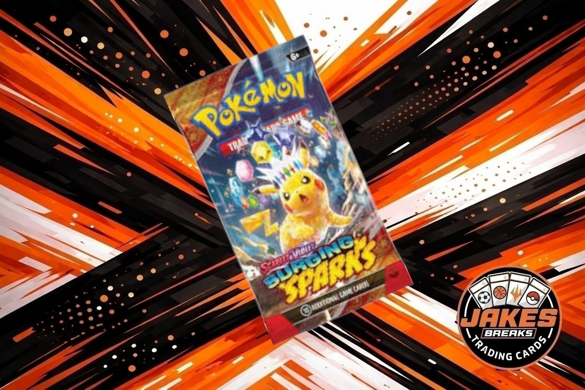 Pokémon - Scarlet & Violet, - Surging Sparks - Booster Pack x 1 – SURGING SPARKS collection
