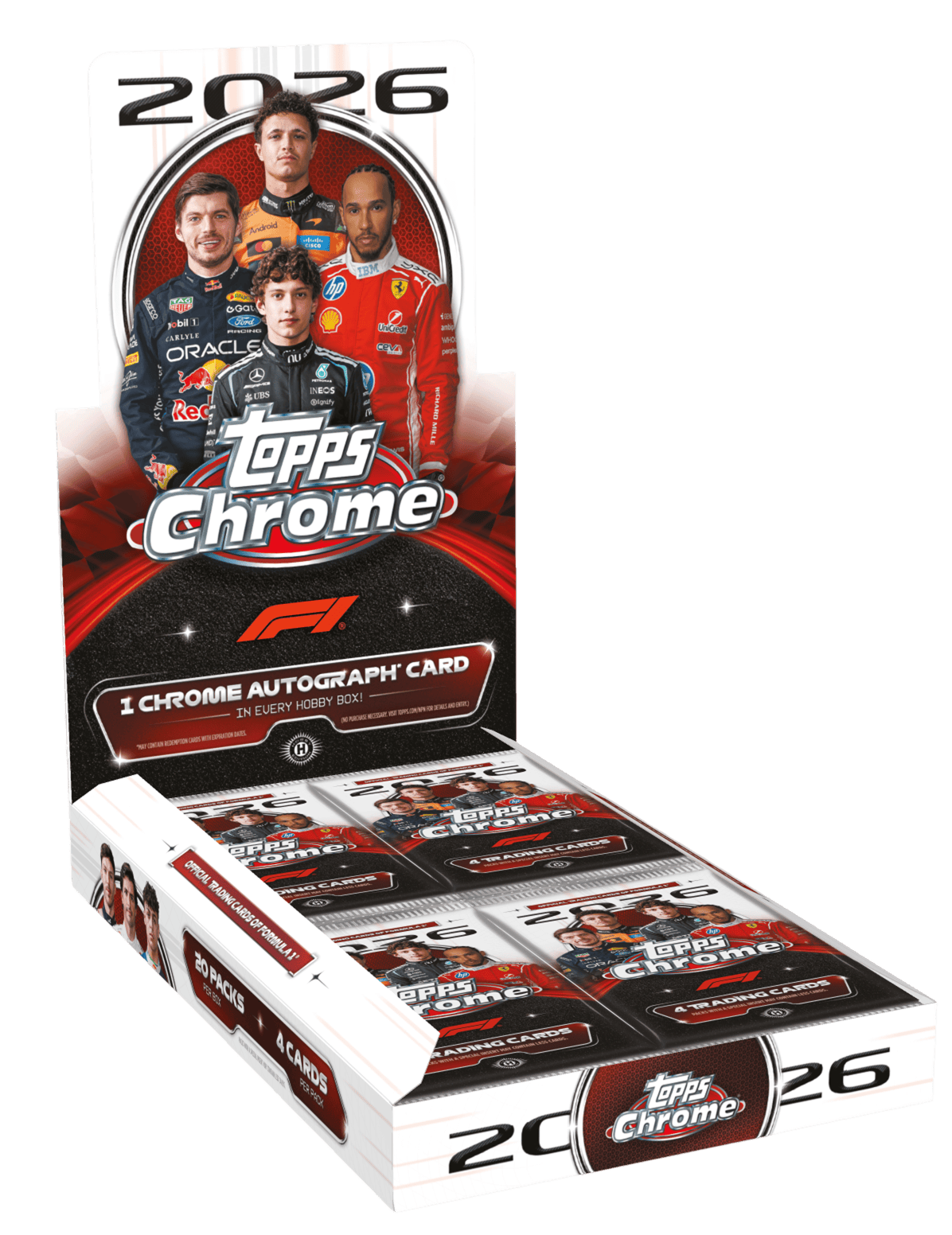 2026 Topps Chrome Formula 1 Hobby Box
