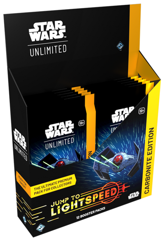 Star Wars Unlimited: Jump to Lightspeed Carbonite Booster Box (12 Packs)