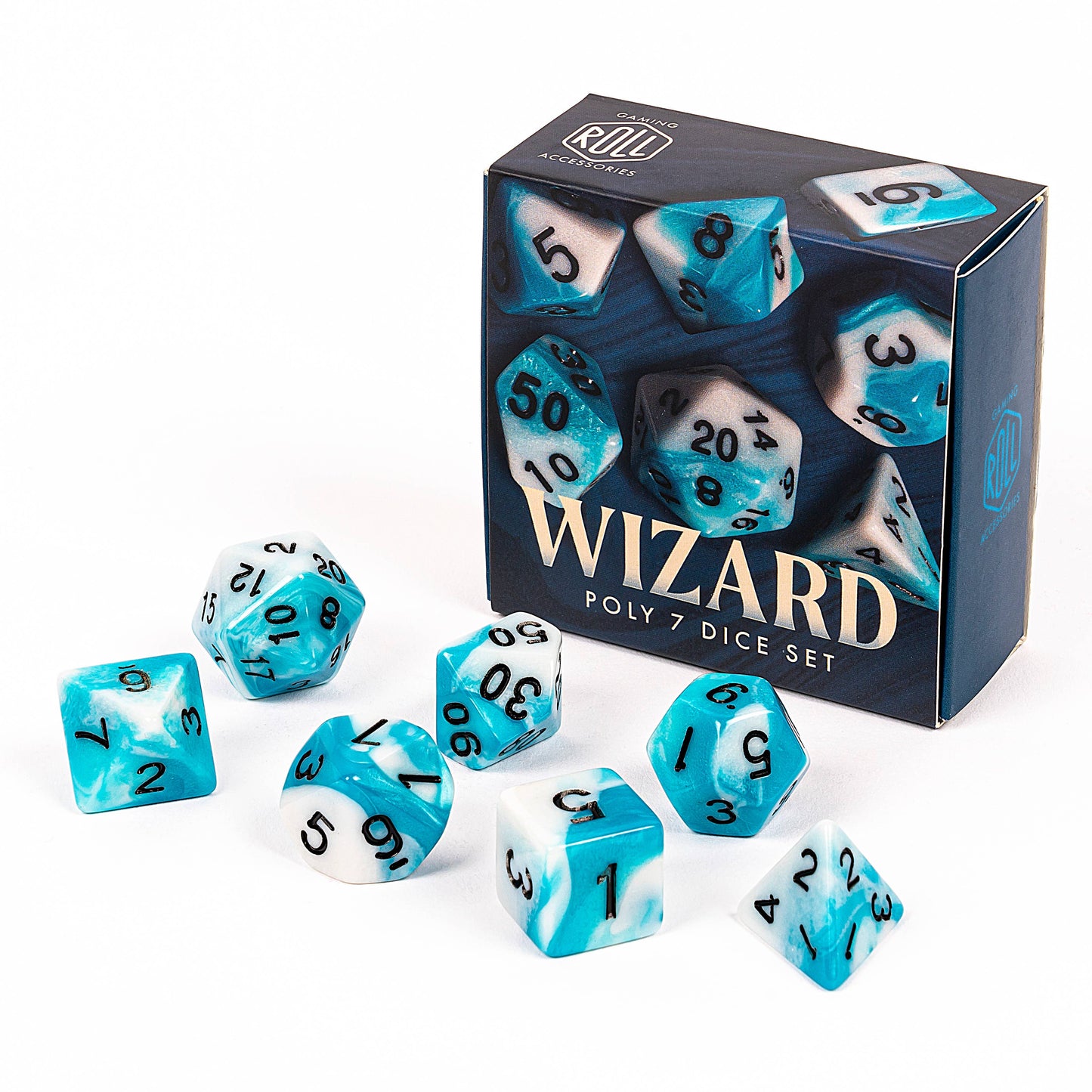 Wizard 7-Polyhedral Dice