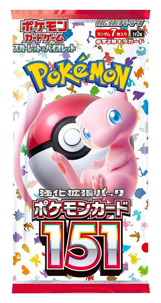 Pokémon - 151 - JAP Booster Pack x 1.