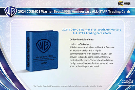 2024 KAKAWOW COSMOS Warner Bros. 100th Anniversary Trading Cards Binder
