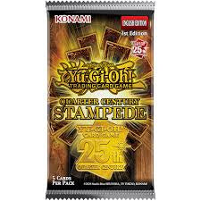 Yu-Gi-Oh! - Quarter Century Stampede - 1st Edition, 25th Quarter Century. Booster Pack x 1