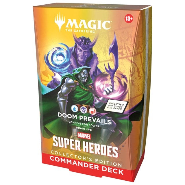 Magic: The Gathering Marvel Super Heroes Commander Deck Collectors Edition - Doom Prevails
