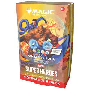 Magic: The Gathering Marvel Super Heroes Commander Deck Collectors Edition - The Fantastic Four