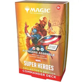 Magic: The Gathering - Marvel Super Heroes Collectors Edition Commander Deck - Avengers Assemble