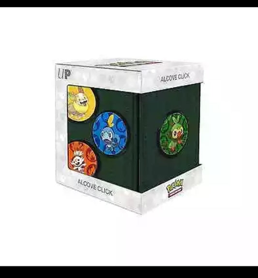 Ultra Pro Pokemon Alcove Click Kanto Deck Box Brand New GREEN