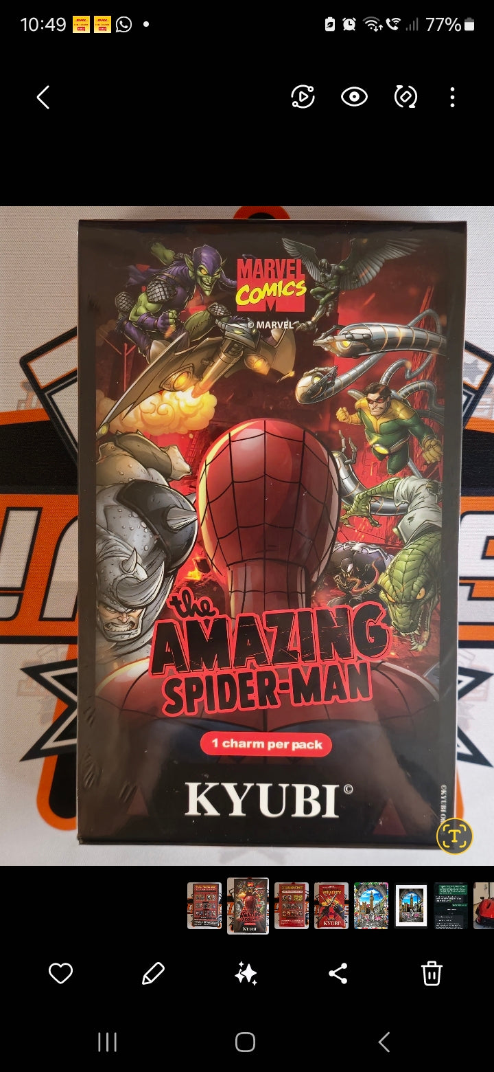 KYUBI - Spider-man - Mystery Charm Case.