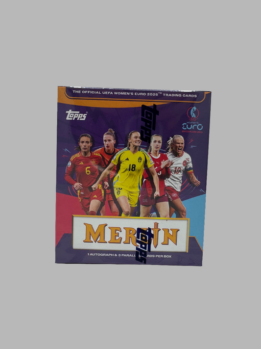 Topps Merlin - 2025, UEFA Women’s Euros - Box.