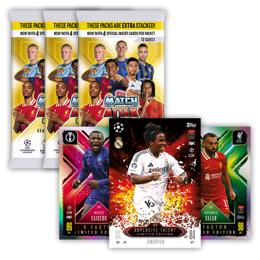 Match Attax Extra 2025 - Eco Pack (Reduced Packaging Version)