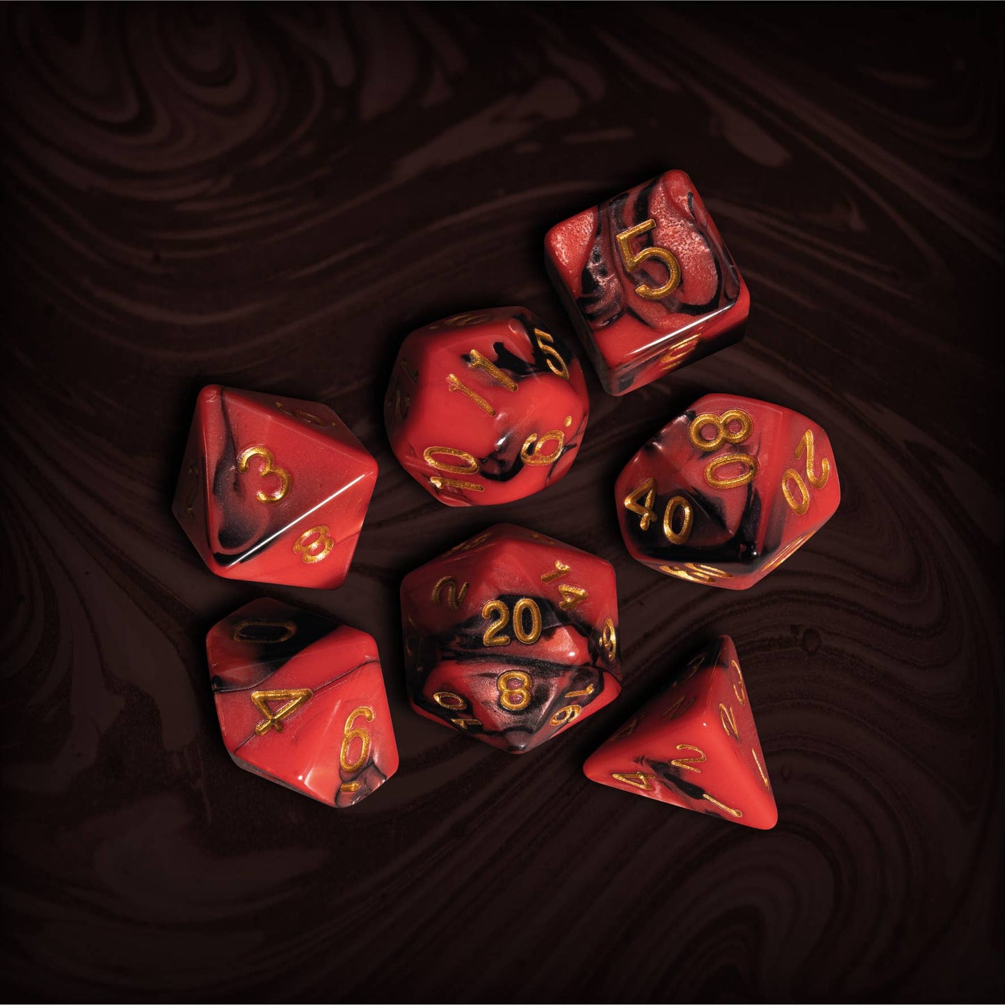Rogue 7-Polyhedral Dice