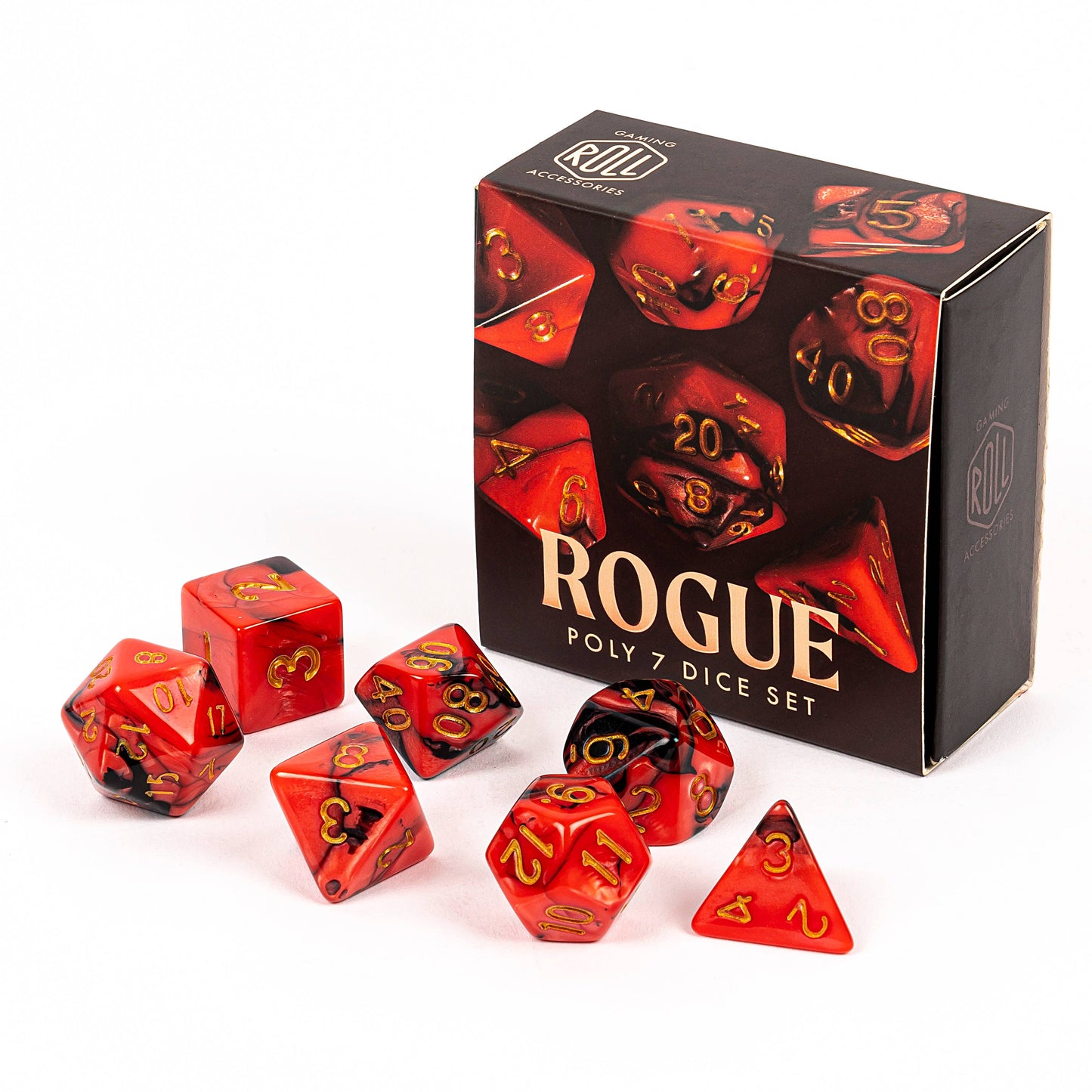 Rogue 7-Polyhedral Dice